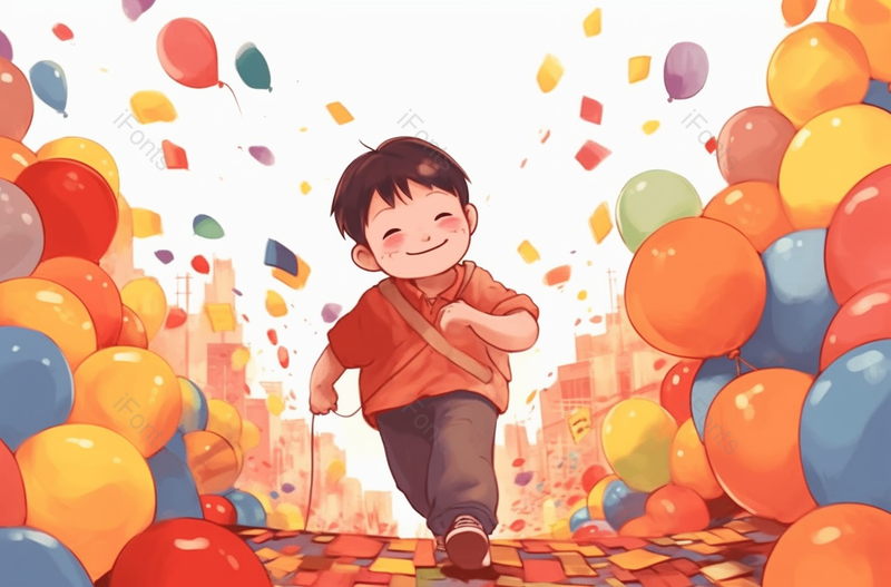 童真童趣快乐的孩子儿童节插画,插画/手绘图,插画/手绘图库,插画/手绘图下载,插画/手绘